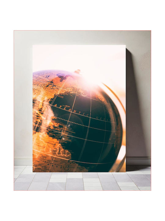 Illuminated Globe Painting 70x100