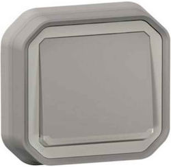 Legrand Plexo N Wall Push Button Switch Grey