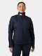 Crew Sailing Jacket 2.0 Κοντό Γυναικείο Μπουφάν για Χειμώνα Navy