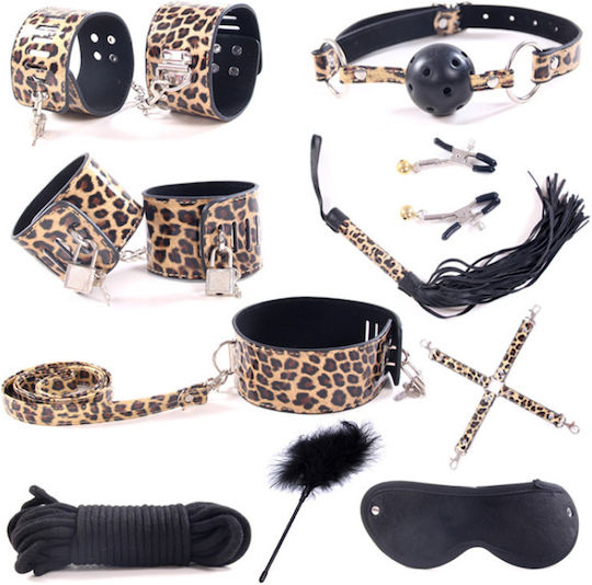 Dragon BDSM Kit σε Καφέ Χρώμα