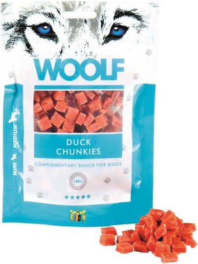 Woolf Dog Treat Grain & Gluten Free with Duck 100gr