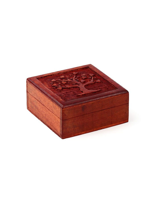 Puckator Wooden Decorative Box 12x12cm