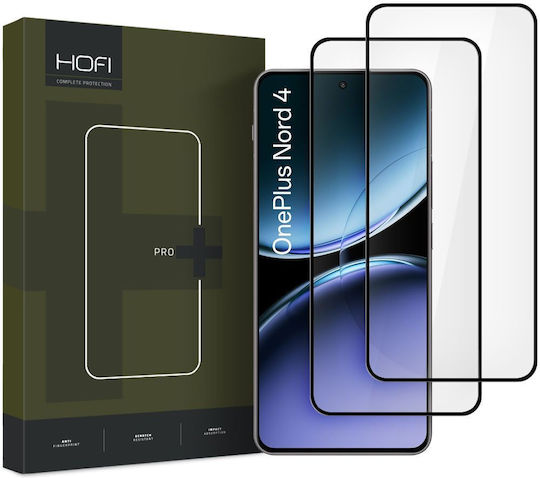 Hofi Pro+ Tempered Glass 2pcs Black (OnePlus Nord 4)