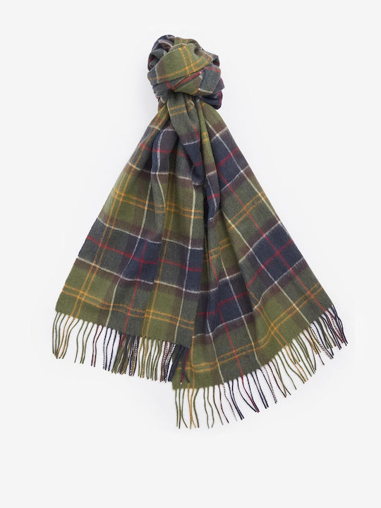 Barbour Women's Wool Scarf Green