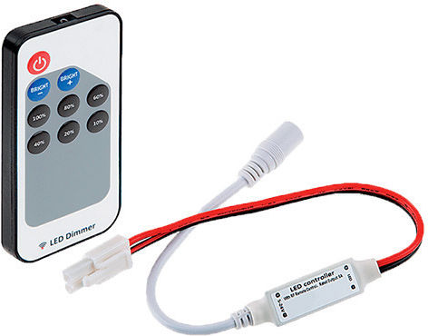 Elmark Fără fir RGB Controller RF: RF (Radiofrecvență) cu Telecomandă 99LEDDIMMER2