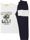 Prod Kids' Pajamas Winter White