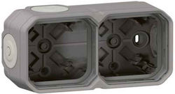 Legrand Plexo N Schalterdose in Gray Farbe 069672L