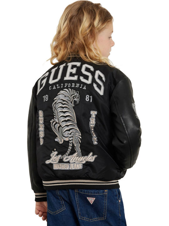 Kids' Bomber Short Jet Black
