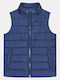 Kinder Freizeitjacke Ärmellos Blue