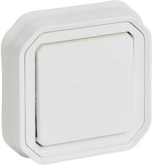 Legrand Plexo N Waterproof Recessed Wall Switch One-Way With White Frame