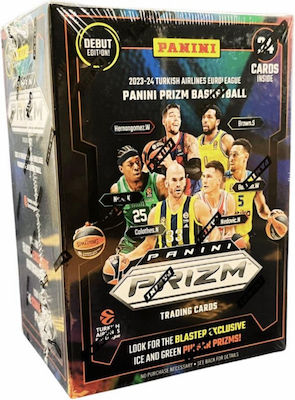 Panini 2023-24 Prizm Turkish Airlines Euroleague Basketball Blaster Box 6 Packs