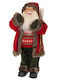 Red Fabric Santa Claus 65cm