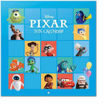 Pixar Movies 2025 Wall Calendar