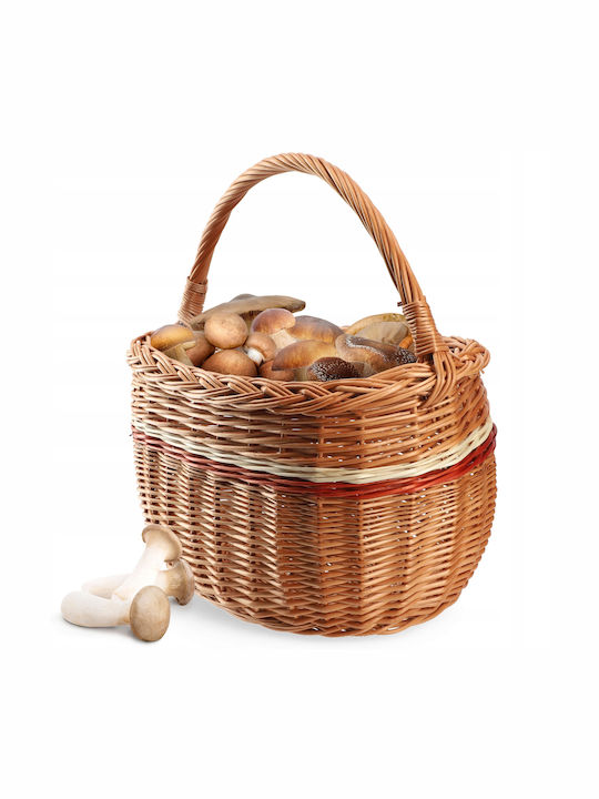 Decorative Basket Wicker Beige Kadax