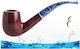 Savinelli Oceano 606 Ks Smooth Burgundy 9mm Πίπα Καπνού Κυρτή