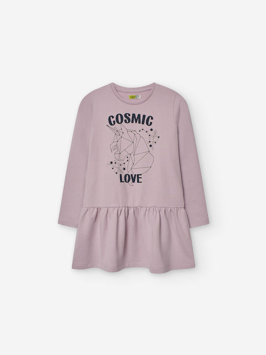 Losan Sweatshirt Kids Dress Purple