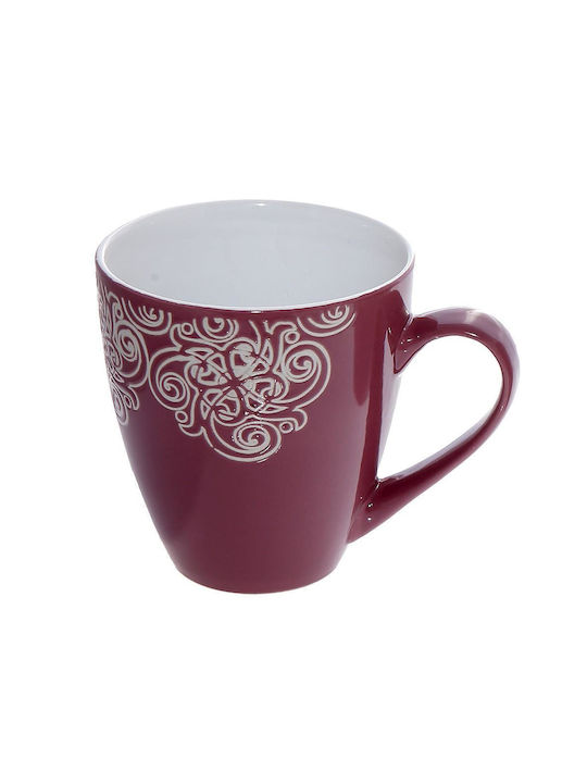 Espiel Tasse Keramik Rot 380ml 1Stück