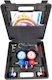 Aluminum Manifold Gauge Set Freon Flow Indicator Hl18668-189