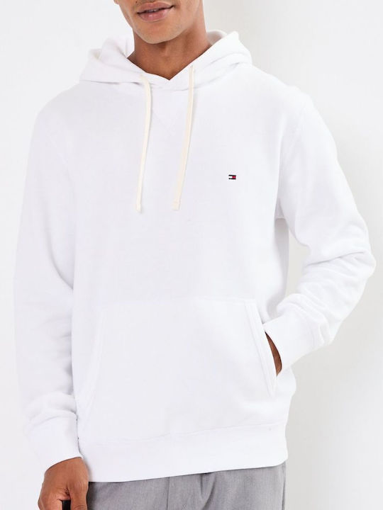 Tommy Hilfiger Hanorac cu Glugă White