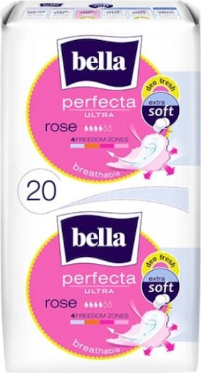 Rose-infused Pantyliners 20-count Ultra Premium Feminine Care