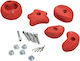 Set Climbing Stones Kbt Medium Red