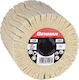 Satin Polishing Roller Wool Felt Ø100mm Hole 19...