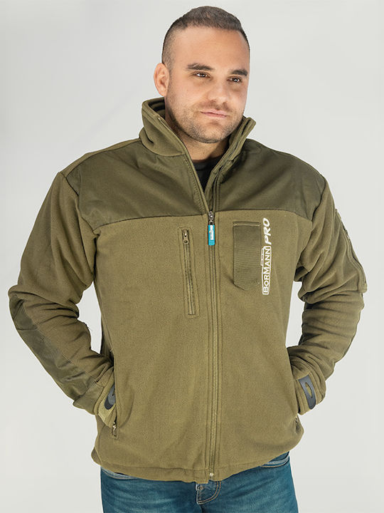 Bormann Bologna Work Jacket with Fleece Lining Khaki