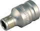 Whirlpower Nuss Sechskant mit Vierkant-Antrieb 1/2" 1Stück