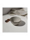 Estia Vignette Stoneware Servierschüssel Rund Keramik Gray mit Durchmesser 15cm 6Stück