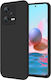Back Cover Σιλικόνης 2mm Μαύρο (Redmi Note 12 P...