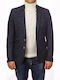 Men's Winter Suit Jacket Blue
