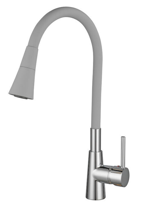 Inter Ceramic Kitchen Faucet Counter Gray