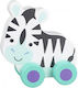 Orange Tree Toys Push Along Ζέβρα από Ξύλο για 18+ Μηνών