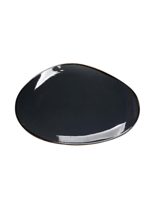 Espiel Terra Serving Platter Oval made of Porcelain Orange 36x24.5cm