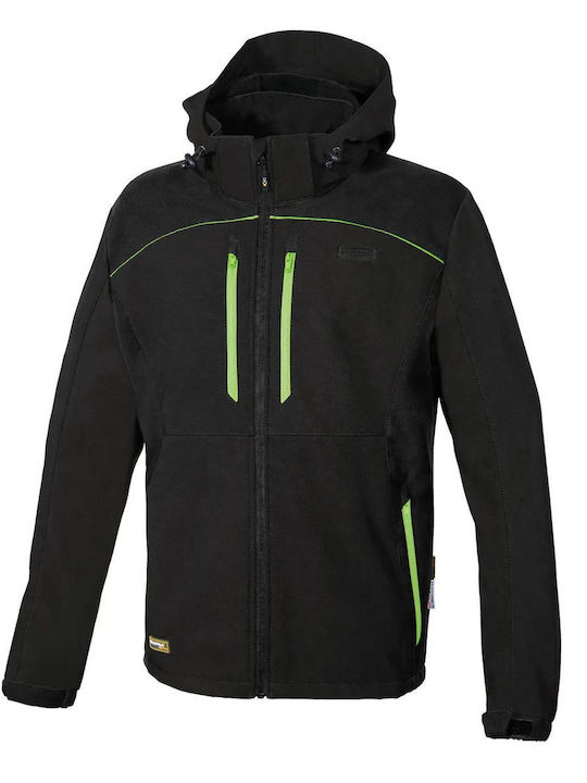 Κυνηγετικό Ελαστικό Softshell Jacket Cofra Klarbo Black Lime Κυνηγετικό Ελαστικό Softshell Jacket Cofra Klarbo Black Lime