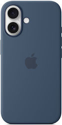 Apple Back Cover Silicon Denim (iPhone 16)