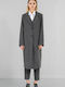 Philosophy Wear Women's Long Coat Gray