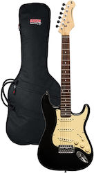 Stagg Ses-30 Bk 3/4 Conținut Set Chitară Electr...