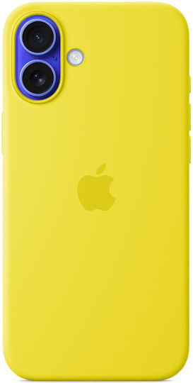 Apple Silicone Case with MagSafe Back Cover Silicon Star Fruit (iPhone 16 Plus)