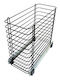 Soumelidis Metal Laundry Basket 55.6x40x45.5cm Black