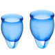 Satisfyer Feel Confident Set of Blue Menstrual ...