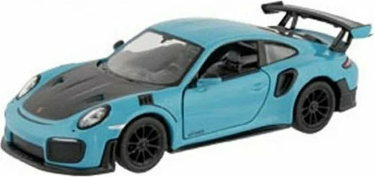 Goki Goki Toy Car Porsche 911 GT2 RS - Blue Scale 1:36