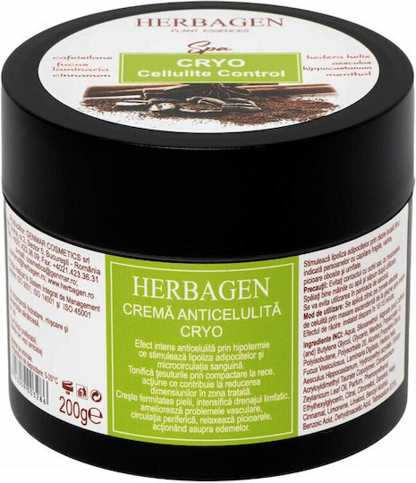 Herbagen Creme für Cellulite & Wassereinlagerung 200gr