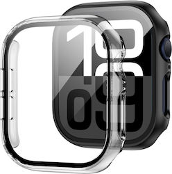 Tech-Protect Defense360 Plastic Case with Glass in Transparent color for Apple Watch 10 / 11 (46 Mm) Tech-Protect Defense360 Plastic Case with Glass in Transparent color for Apple Watch 10 / 11 (46 Mm)