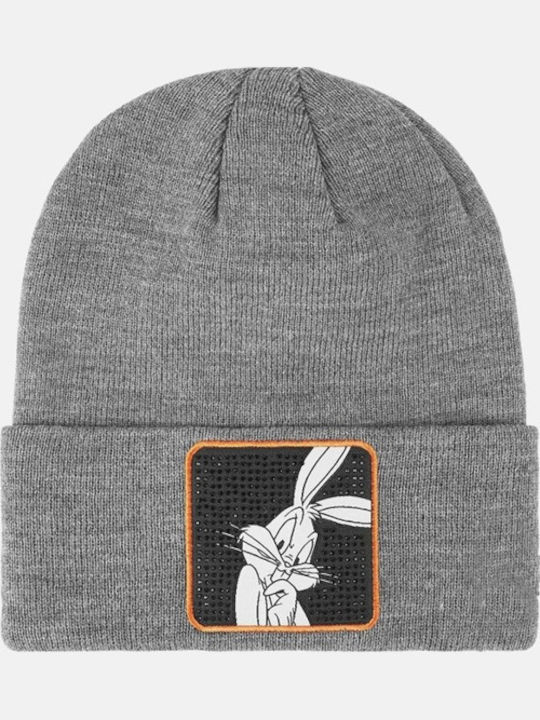 Beanie Beanie Knitted in Gray color