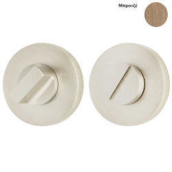 Zogometal Door Handle WC Bronze