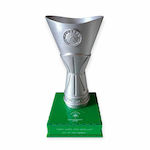 Strawberry 3D Silver Trophy Basketball