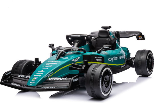 Aston Martin F1 4X4 Go Kart Cu Un Loc Cu Telecomandă Licențiat 24 Volt Verde