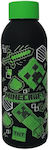 Kids Licensing Water Bottle Minecraft Mc00011 500 Ml Black Green Mc00011