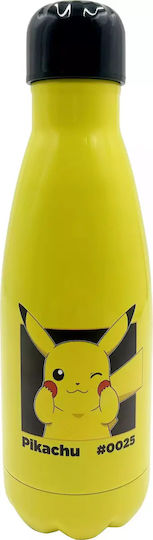 Kids Licensing Μπουκάλι Νερού Pokemon Pikachu Pk00025 Κίτρινο Pk00025